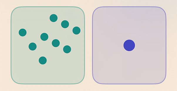 Freundliche Spielfläche der App